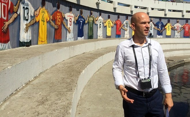 Making money on 'Echo of World Cup': about how head of tourism state committee gives tours around Kazan