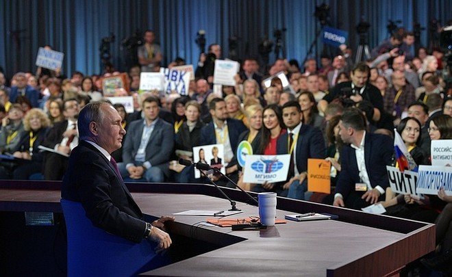 Results with president: when Putin will get married, meet with opposition and his attitude to Wagner Group