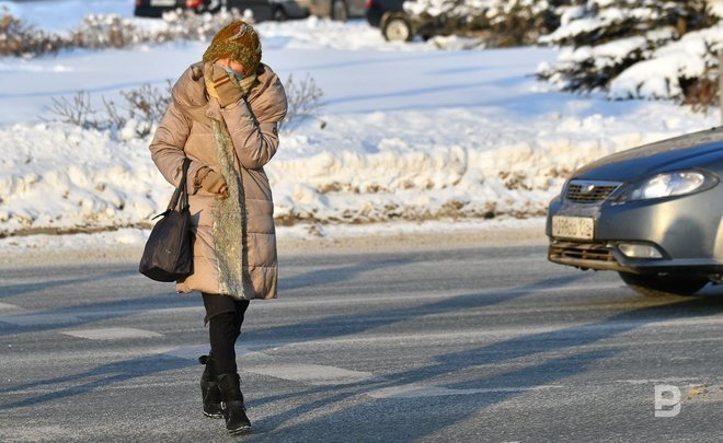 Frost gathers harvest: people with frostbite hospitalised after sudden cold spell in Tatarstan