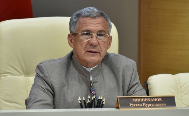 Rustam Minnikhanov on flurry before oil forum: ‘Karimov, this is your job, by the way’