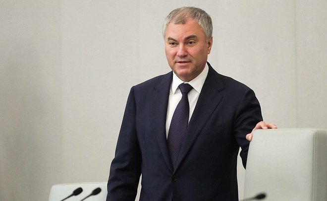 Vyacheslav Volodin to finance minister: ‘Our president turns out to hear us, while the finance minister doesn’t’