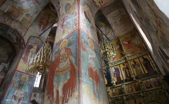 ''In the 19th century, the Assumption Cathedral's priest asked to destroy this painting…''