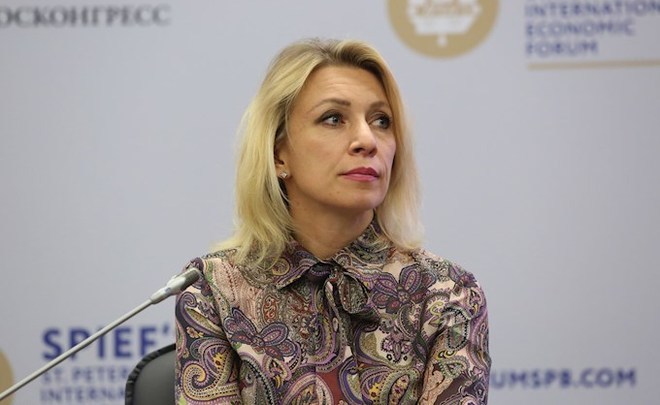 Mariya Zakharova about fakes and information warfare — RealnoeVremya.com