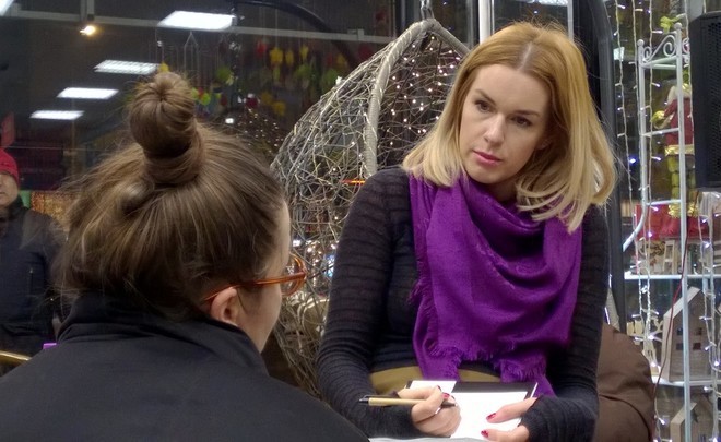 Evgeniya Voskoboinikova: ''I'm one hundred percent sure that my book is positively charged''
