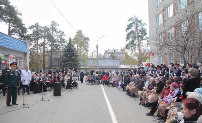 New tradition by Victory Day at Kazan Hospital for Veterans of War