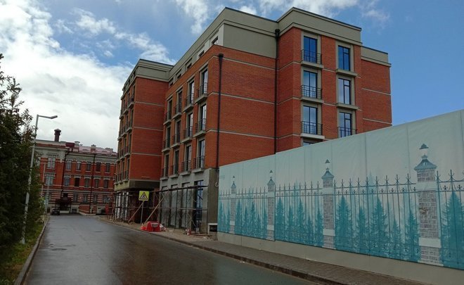 Former Shamovskaya hospital in Kazan grown into five-storey hotel