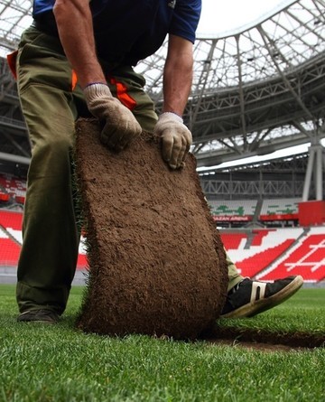 Vladimir Leonov: 'New turf at Kazan Arena is due to host the national team of Russia this year'