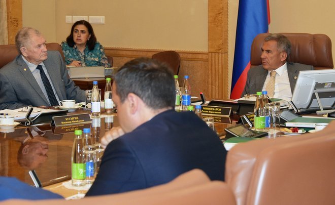 Rustam Minnikhanov to innovators: ''Much money should not be given to prevent you from going far away''