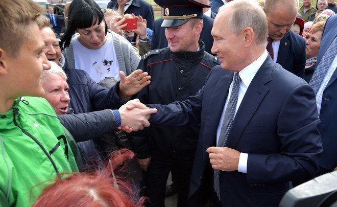 ''There's one question to Putin: why he told nothing about that his economy has stagnated for 10 years?!''