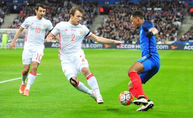 National team of Russia: mess and spectacle at Stade de France
