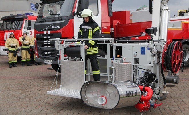 Kazanorgsintez acquires fire-fighting equipment for the enterprise and the city