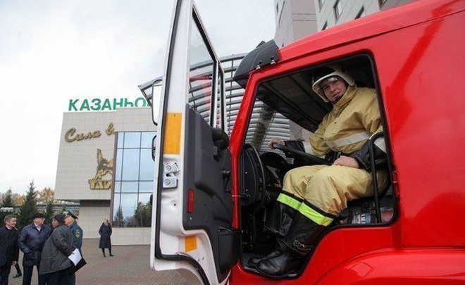 Two-shift schedule and 14-day quarantine: how firefighters protecting Kazanorgsintez in new reality
