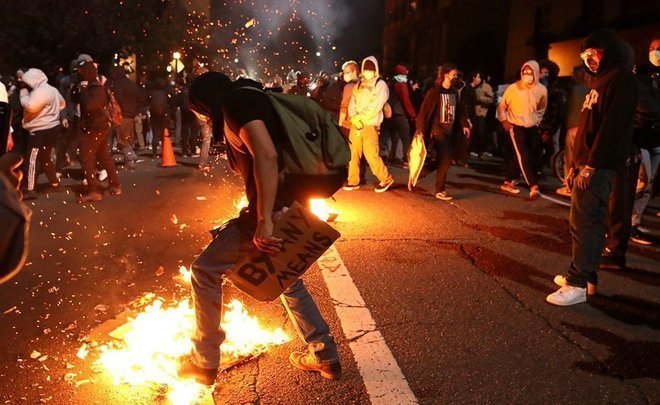 Pogroms in USA can bring oil markets down again