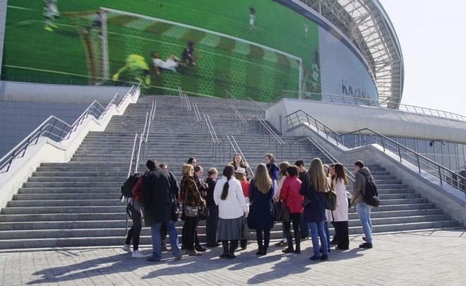 Football fans in Kazan will visit a shooting range and will plunge into Blue Lake