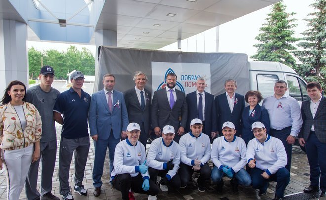 Nizhnekamskneftekhim hands over protective masks to children's camps, sports schools and Russian Olympic Committee