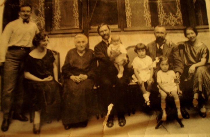 Paris, summer 1925. Ippolit Tarasov came to visit his son's family