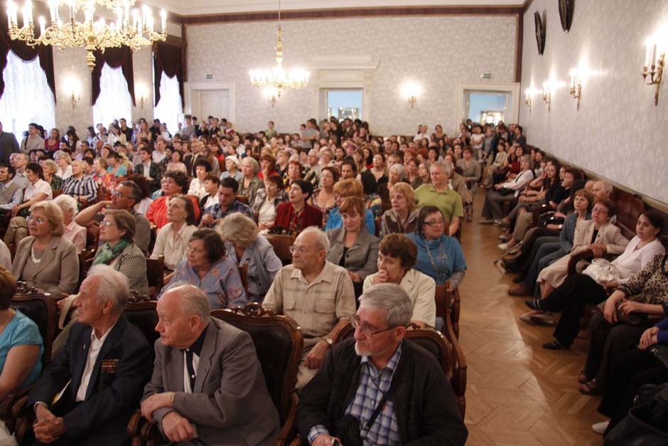 A performance at the Kazan University in 2010