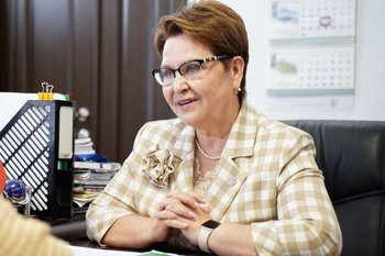 Sariya Saburskaya: ‘We must create conditions for a woman to want to have a child’