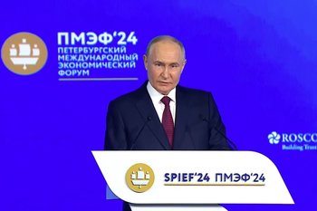 Vladimir Putin announces new support measures at SPIEF and reports a growth of Russian economy