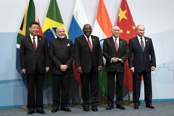 ‘This is not an anti-West association’: how memes and numbers were used to talk about the coming world with BRICS