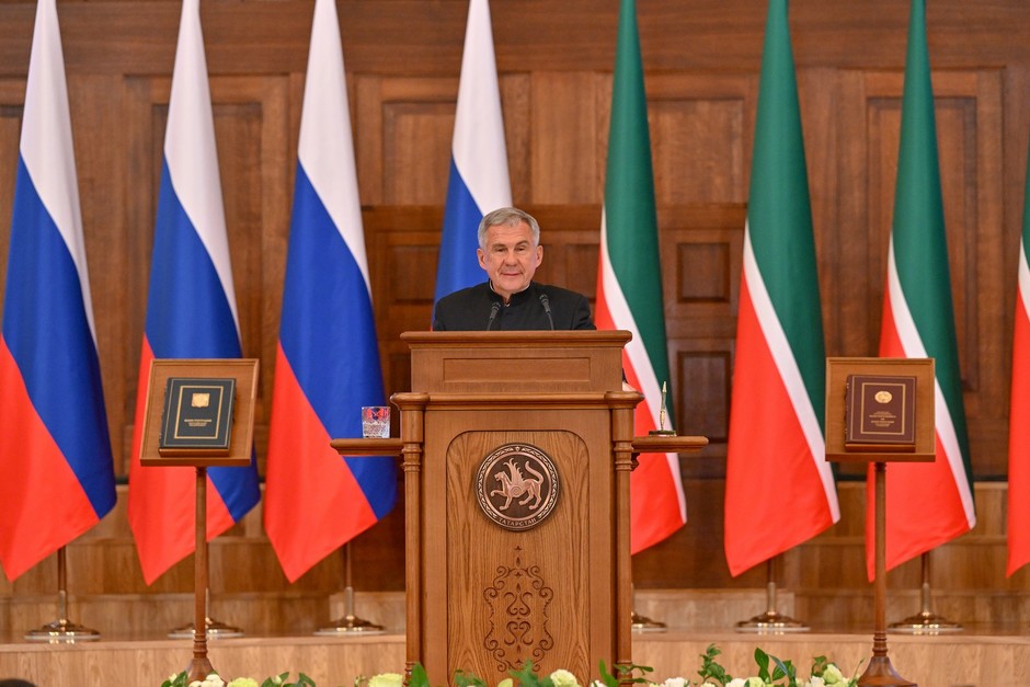 ‘In today’s times, Tatarstan is a pillar region of the country’: Rustam Minnikhanov assumes office as rais of the republic